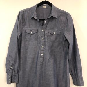J Crew tunic style shirt